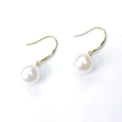 18k Gold dangling