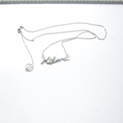 Hilma, script name necklace - Image 14