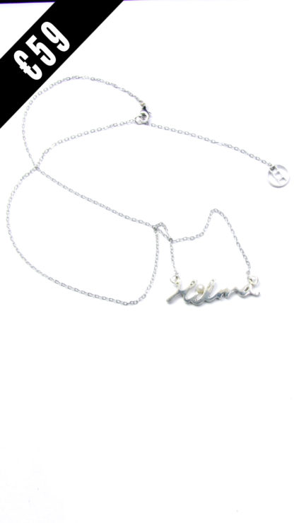 Hilma, script name necklace - Image 13