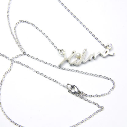 Hilma, script name necklace - Image 11