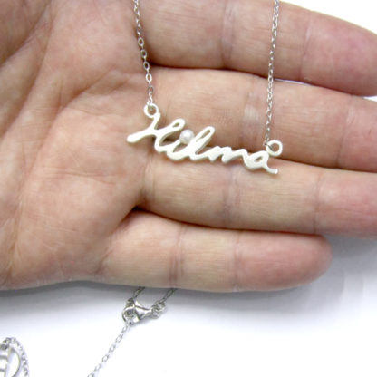 Hilma, script name necklace - Image 10
