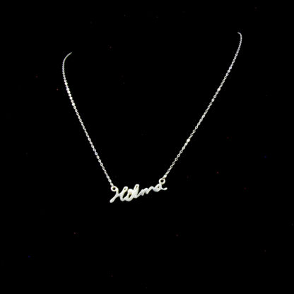 Hilma, script name necklace - Image 8
