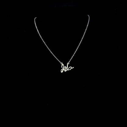 Iida, script name necklace - Image 4