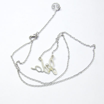 Iida, script name necklace - Image 8