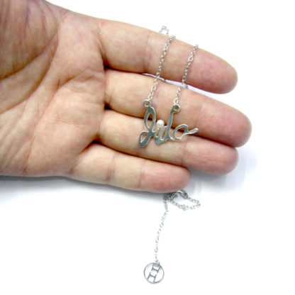 Iida, script name necklace - Image 9