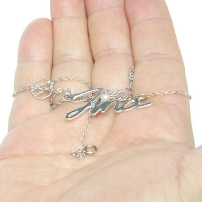 Iina, script name necklace - Image 5