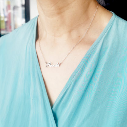 Hannele, Script name necklace - Image 3