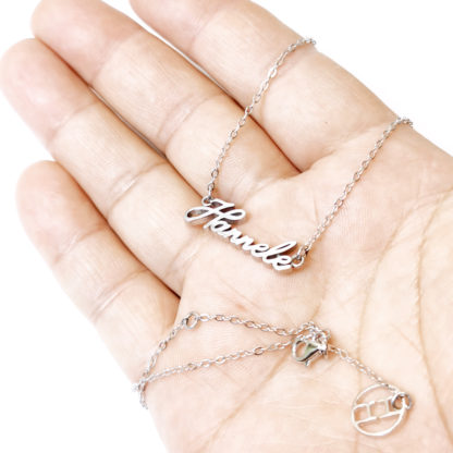 Hannele, Script name necklace - Image 7